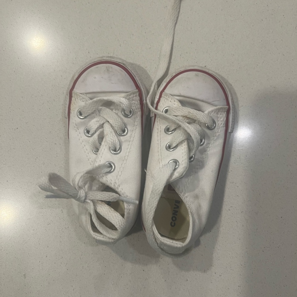 White Canvas Converse
